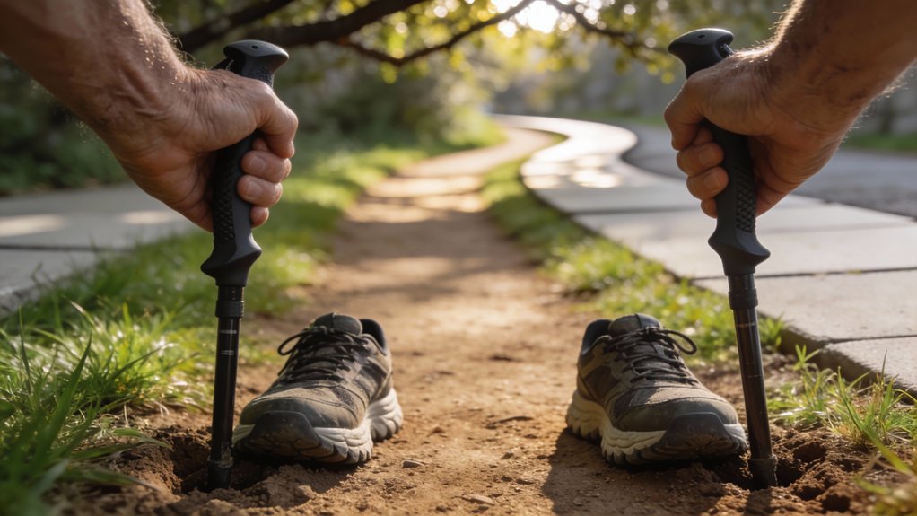 choose softer walking surfaces