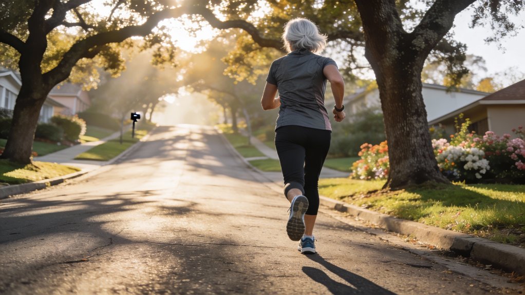 hill walking for knee strength