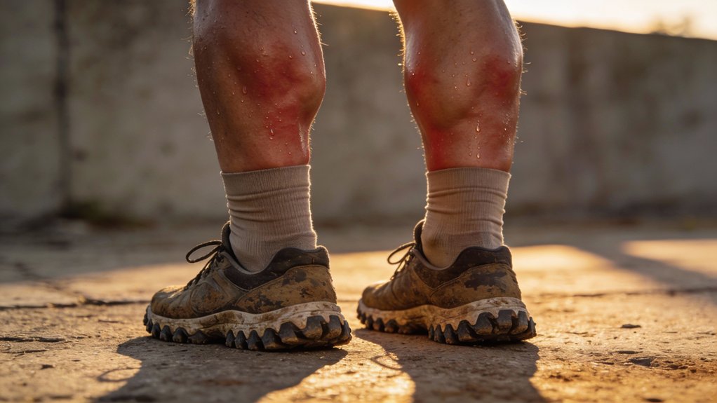 muscle fatigue from overexertion