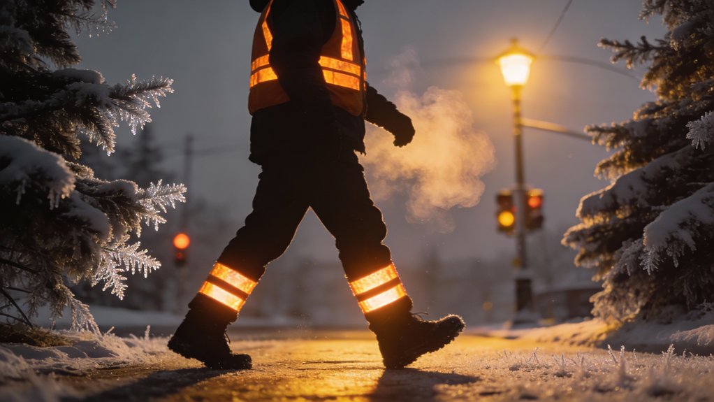 stay visible walk safely