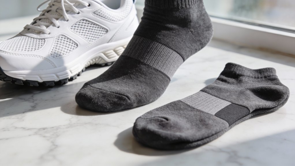 supportive shoes and socks