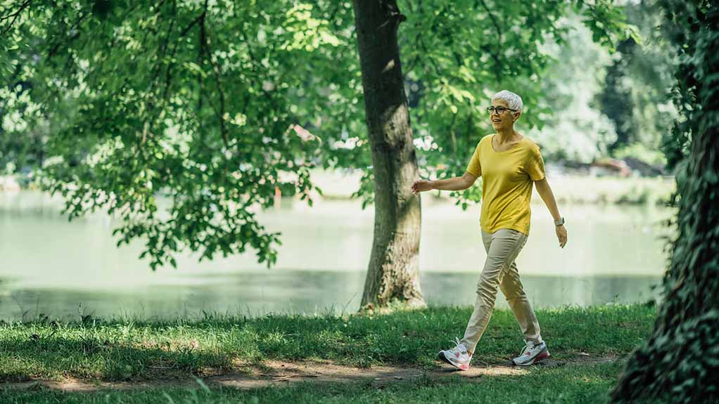 Walking best exercise after